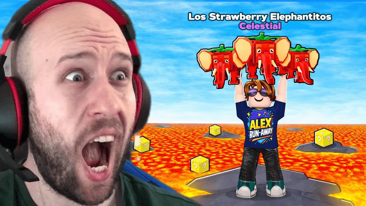 השגתי את הבריינרוטים הכי נדירים במשחק החדש והסודי של קיילוס וסטייק! |  Survive LAVA for Brainrots!