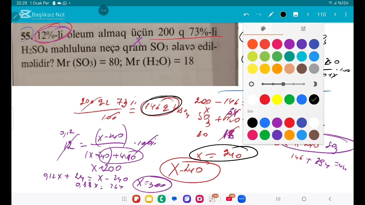 Oleum suallarının izahı💕🌹