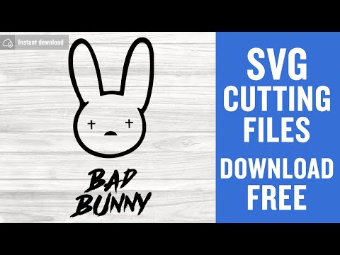 Bunny Bad Svg Free Cutting Files for Cricut Silhouette Free Download