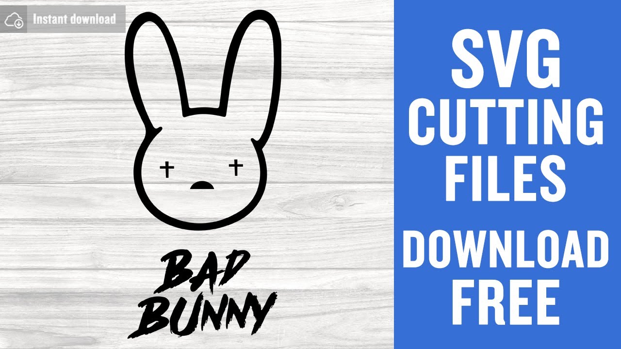 Bunny Bad Svg Free Cutting Files For Cricut Silhouette Free Download Youtube