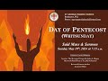 Sunday of Pentecost - WhitSunday