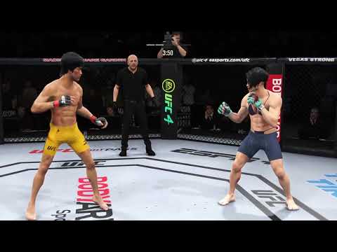 UFC 4 | Bruce Lee vs.Hana Haruna (HOT MODEL) (EA Sports UFC 4)