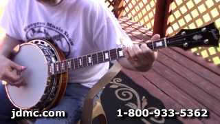 Huber Classic 58 Truetone "Bowtie" Banjo Demo @ JDMC chords