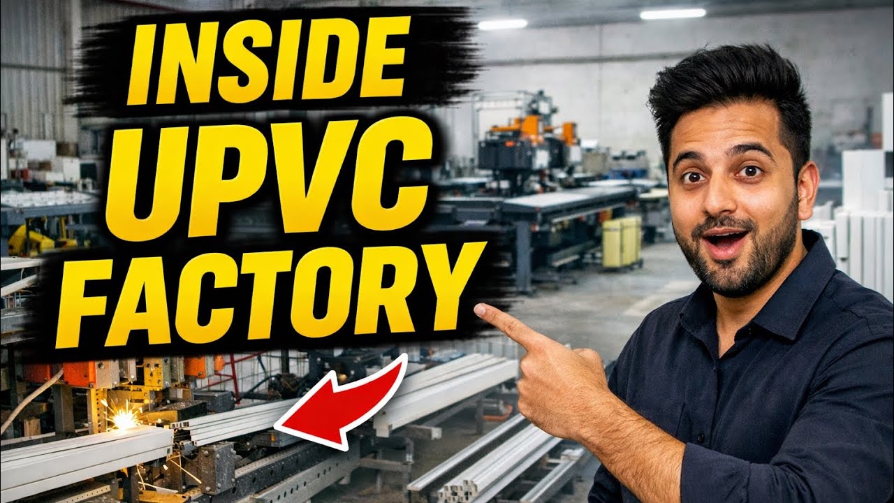UPVC Window Making Process in Factory | Full Plant Tour #upvc #upvc ...
