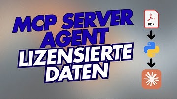 Wie erstellen wir einen AI Agent für Lizensierte Daten + MCP Server Setup