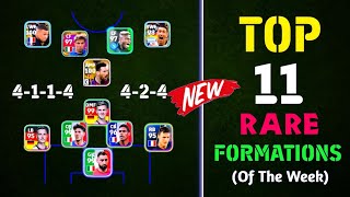 Top 11 Rare Formation In eFootball 2024 Mobile || 4-2-4 Still Available!??