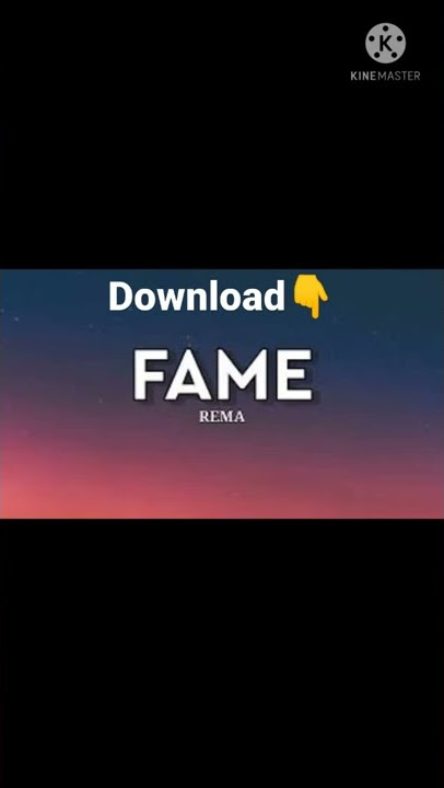 Rema - Fame / download song link in descripton👇#shorts#ytshorts#viral#short