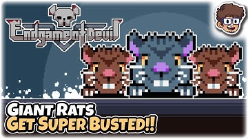 Giant Rats Get SUPER Busted!! | Luck be a Landlord Style Roguelike | Endgame of Devil