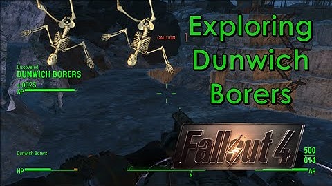 Fallout 4 - exploring dunwich borers