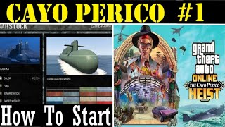 Gta Online - How To Start The Cayo Perico Heist - Gather intel (New DLC Guide) Submarine Missions #1 screenshot 3
