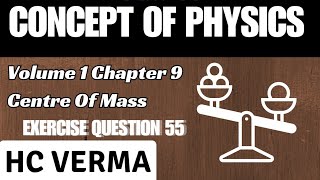 CONCEPT OF PHYSICS | VOLUME 1 | CHAPTER 9 | EXERCISE QUESTION NO 55 | H.C.VERMA