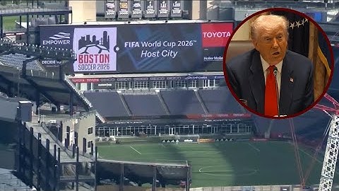 Trump suggests pulling World Cup games from Mass.