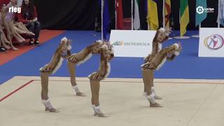 ROQUETTE BENIFAIO - PREBENJAMIN 4° EN EL CAMPEONATO DE ESPAÑA GIMNASIA RÍTMICA MURCIA 2018 (Renos)