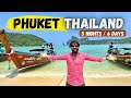 Phuket thailand 2023  az phuket thailand travel guide  phuket tourist places  budget 