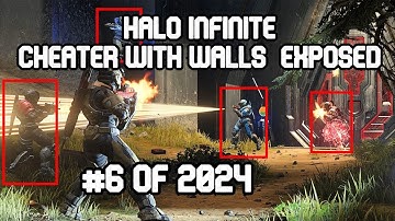 The Most Obvious Wall Hacks/Aimbot in Halo Infinite i have seen. Halo Cheaters Rampant #6.