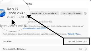 Экстренный патч macOS Tahoe 26.4.1. Срочно обновляемся!