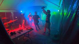 I Set My Friends On Fire Playing in the parking lot @ Blue Ridge Rock Fest 2023 Backstage Video!