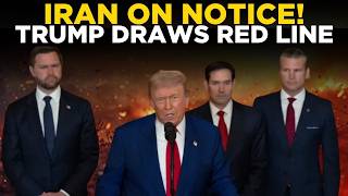 US-IRAN WAR LIVE: Trump Puts Iran on Notice — Major Warning as Tensions Reach Breaking Point
