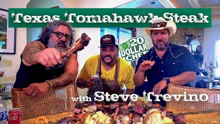 This is HOW YOU GRILL a Tomahawk Steak w/ Steve Trevino | 20 Dollar Chef