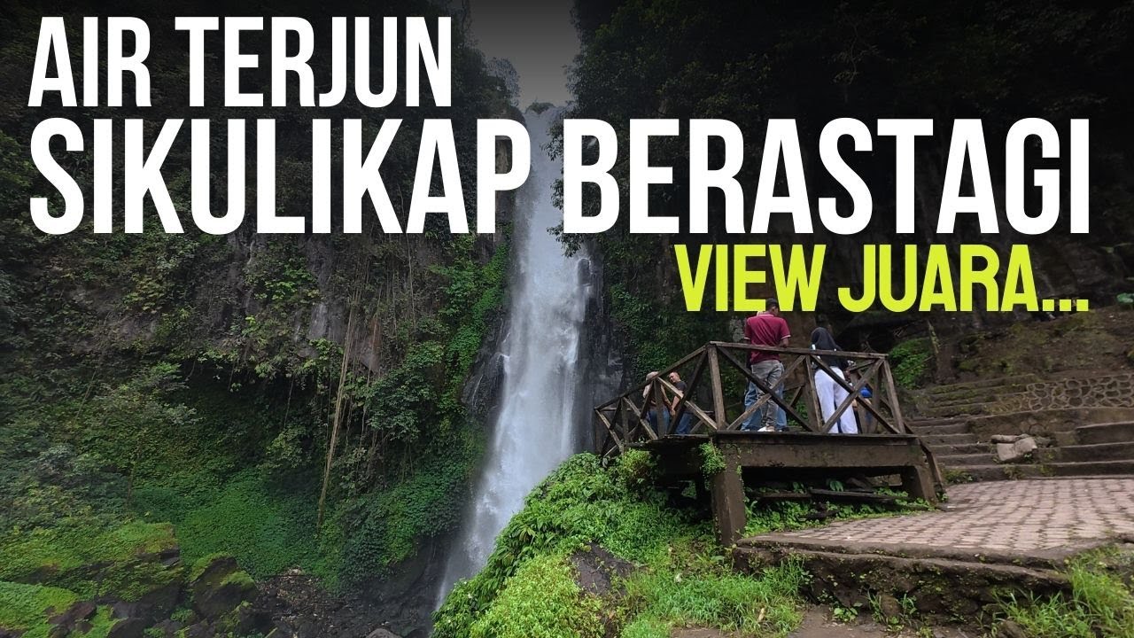 Air Terjun Sikulikap Berastagi! Tinggi 40 Meter, Trekking Seru dan View Juara