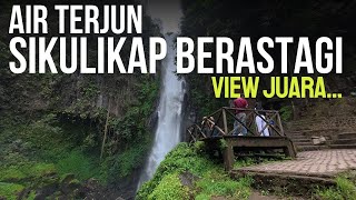 Air Terjun Sikulikap Berastagi! Tinggi 40 Meter, Trekking Seru dan View Juara