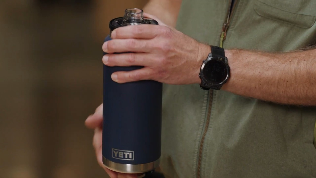 Preview of YETI Rambler Vacuum Bottle with Chug Cap - 36 fl. oz. Video