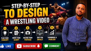 Step by step Design/creating of a wrestling video  screenshot 2
