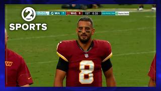 Marcus Mariota suffers knee injury in preseason debut
