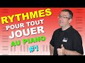 Apprendre les rythmes au piano n1