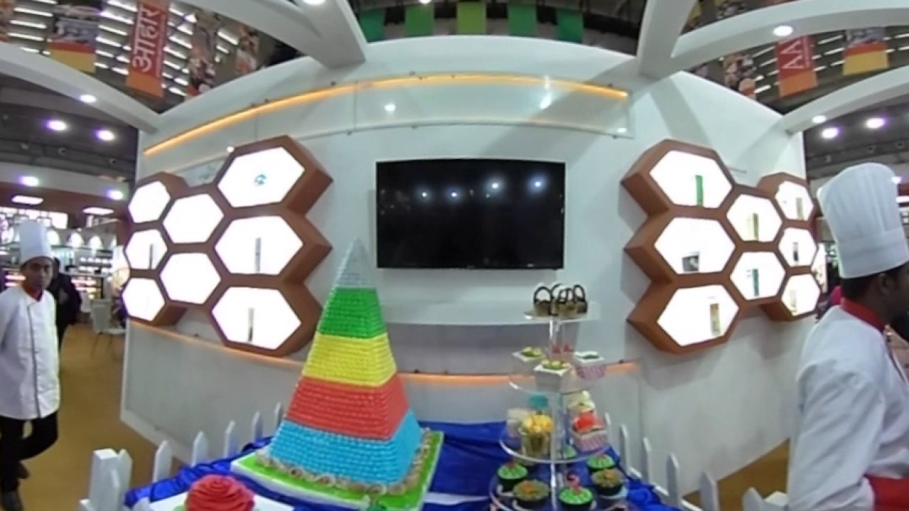 Experience Shineroad Foods India Stall in 360 VR at Aahar Food Expo
