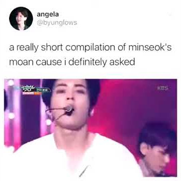 Minseok's The Eve moan loop