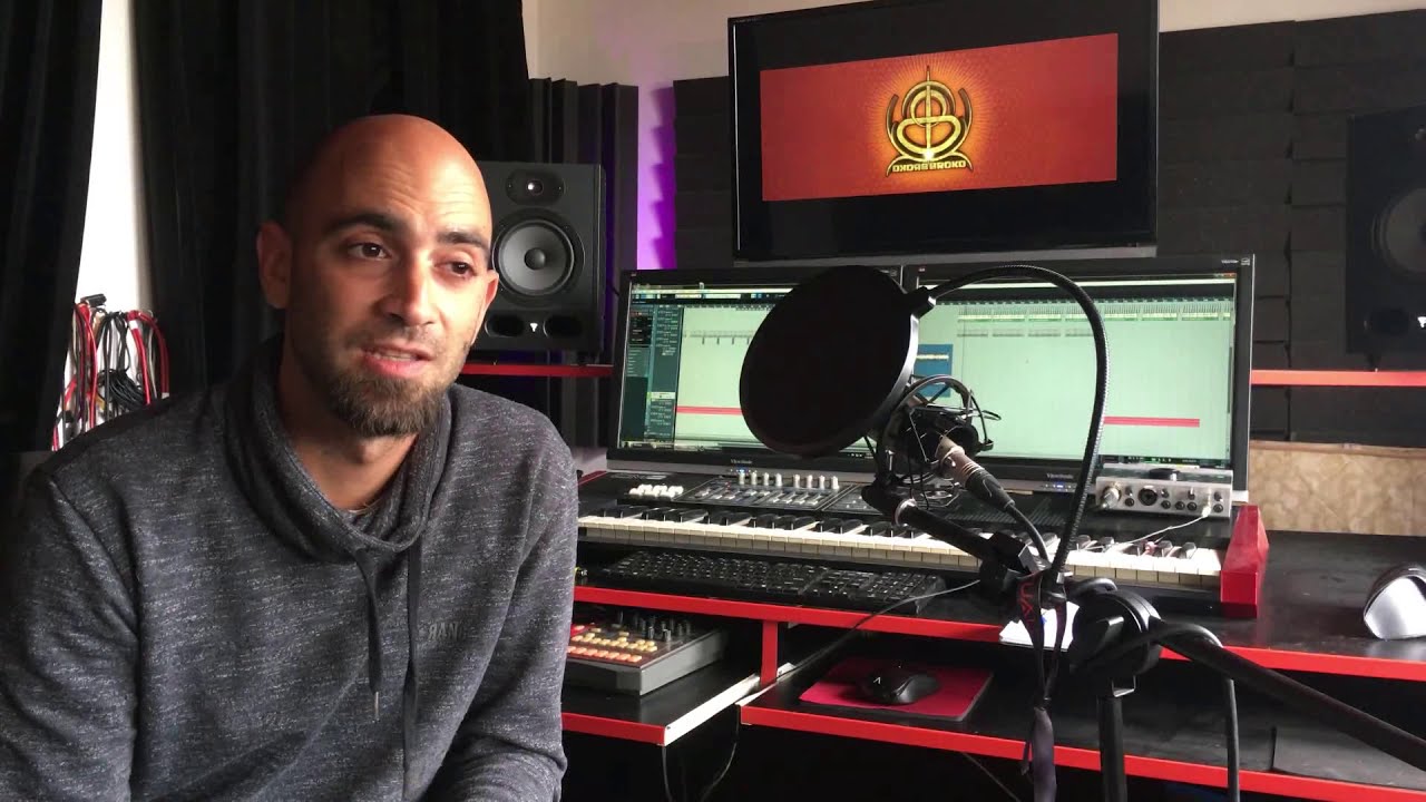 Psychill with an Indian and oriental melody, in Cubase video preview