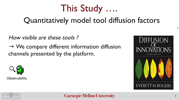 Heard It through the Gitvine: An Empirical Study of Tool Diffusion across... (Teaser, ESEC/FSE 2020)