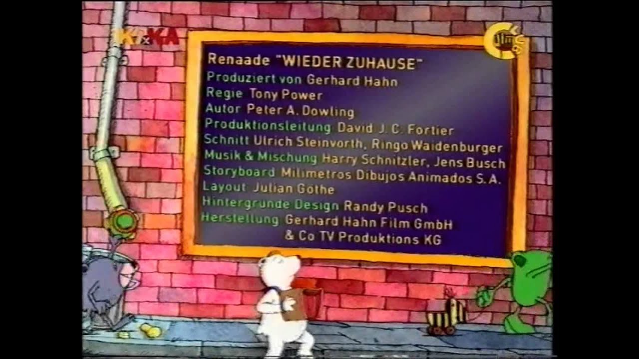 Tigerenten Club - Altes Intro mit Günter Kastenfrosch und Outro