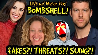LIVE! BOMBSHELL in Clayton Echard vs Laura Owens! Fakes?! Threats?! SUING?! - with Megan Fox!