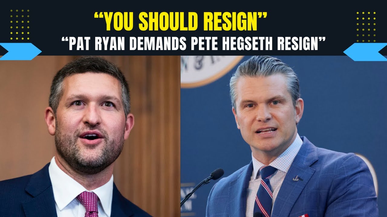 “BREAKING: Pat Ryan Tells Pete Hegseth to His Face — ‘You Should Resign’”