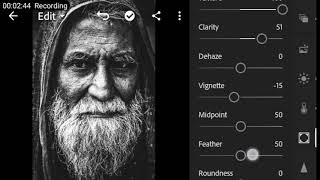 How To Dramatic Black & White photoshop Lightroom tutorial!!! screenshot 4