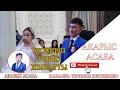 Акарыс асаба халықты күлдіріп тұрып жылатты! Тойда Әке-Анасы көзіне жас алды!