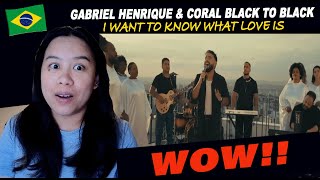 Gabriel Henrique, Coral Black To Black - I want to know what love is | 😍 MJ REACTION