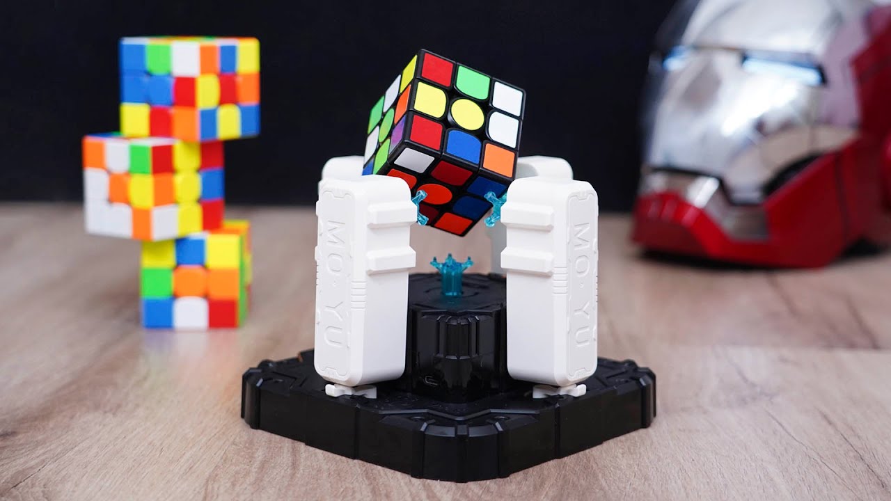 ROBOT RESUELVE CUALQUIER CUBO DE RUBIK ¡DETECTA COLORES!