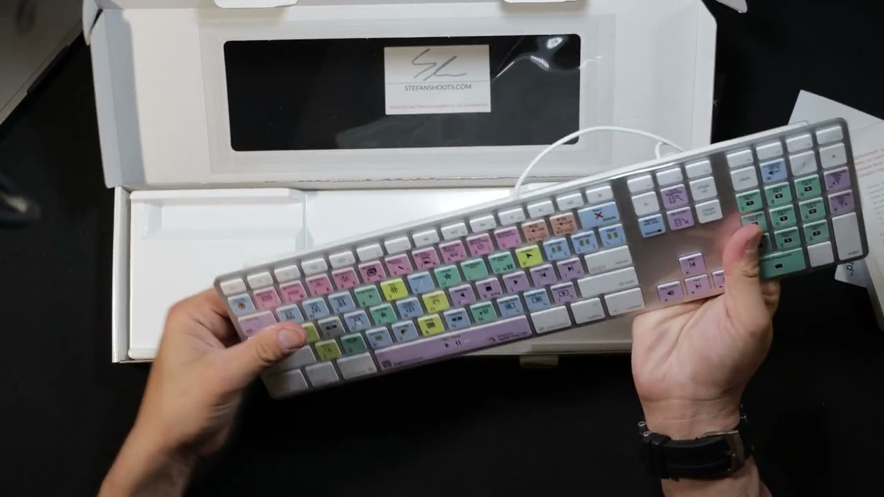 LOGIC KEY BOARD  APPLE FINAL CUT PRO VIDEO EDITING REVIEW