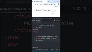 Atribut max HTML: Batas Maksimum Input!