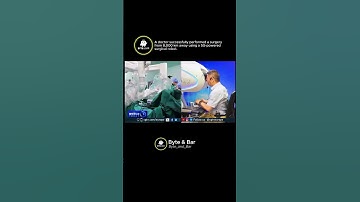Doctor Performs Surgery 8,000 KM Away Using 5G Robot! #5G #RoboticSurgery #FutureTech