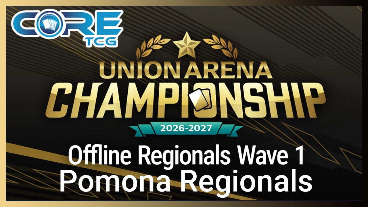 CoreTCG's Union Arena Pomona Regionals! Part 1 - YouTube