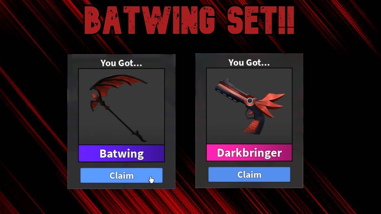 MM2 Trading Montage Part 7  Getting Batwing Set! 