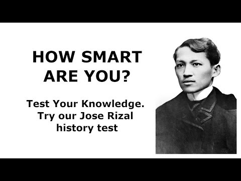 Video: Hvor studerede Jose Rizal?