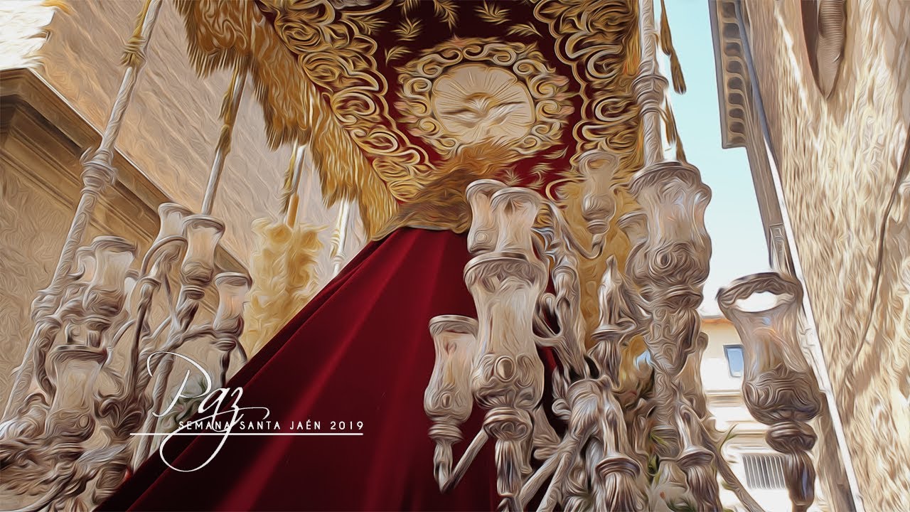 Virgen de la Paz en Almenas - Semana Santa Jaén 2019