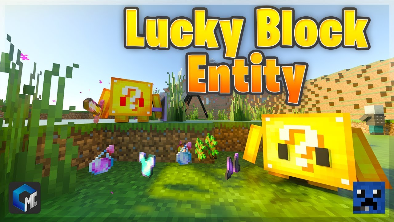 Lucky Block Mod(Addon)  Minecraft PE Bedrock Addons, Minecraft PE