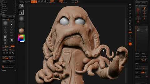 ZBrush Tutorials (The Making of No More) - part 4