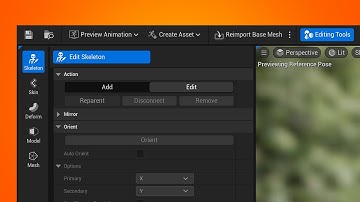 Unreal Engine 5.3: New Skeletal Editor